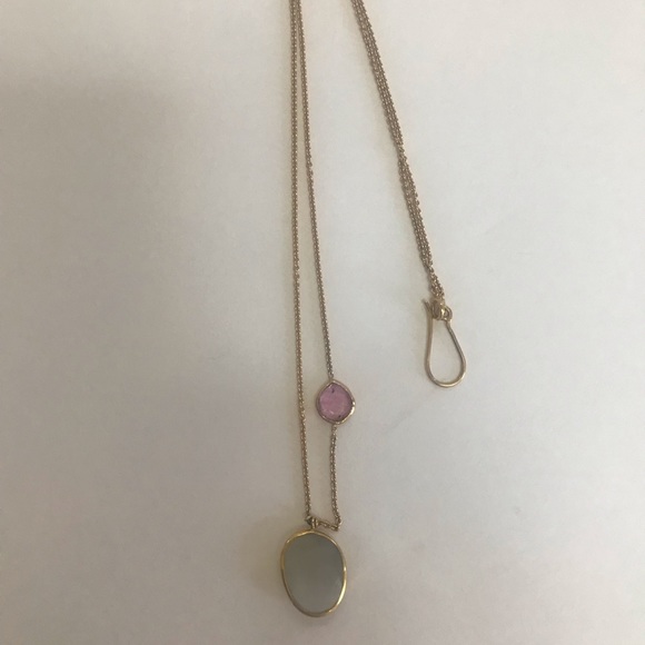 Vintage Pippa Small Aquamarine Tourmaline Necklace - Picture 5 of 6